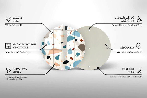 Tábua para cozinha Grés decorativo