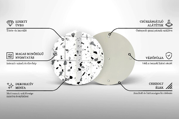 Tábua corte Grés decorativo