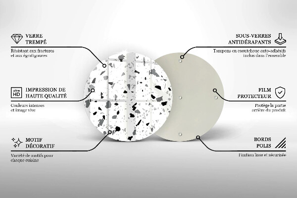 Tábua corte Grés decorativo