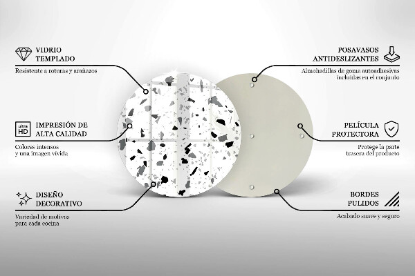 Tábua corte Grés decorativo