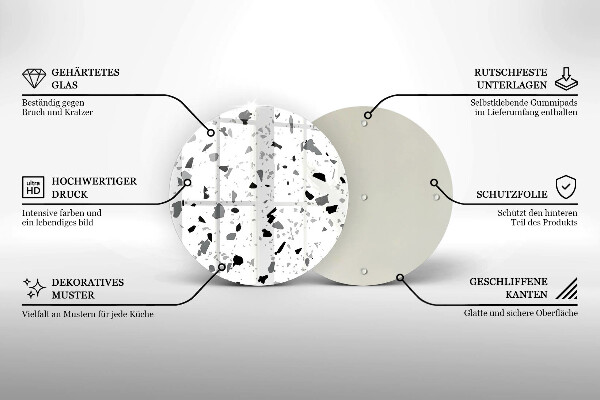 Tábua corte Grés decorativo