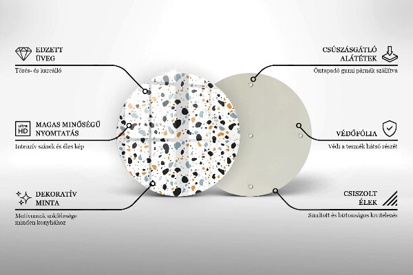 Tábua para corte Grés decorativo