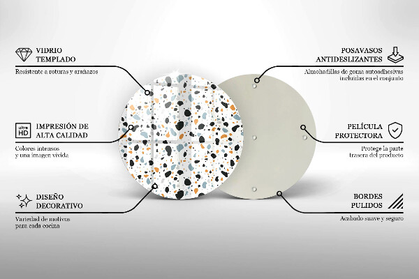 Tábua para corte Grés decorativo