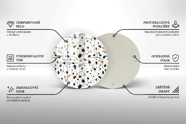 Tábua para corte Grés decorativo