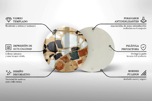 Tábua cozinha Lajes de pedra decorativas