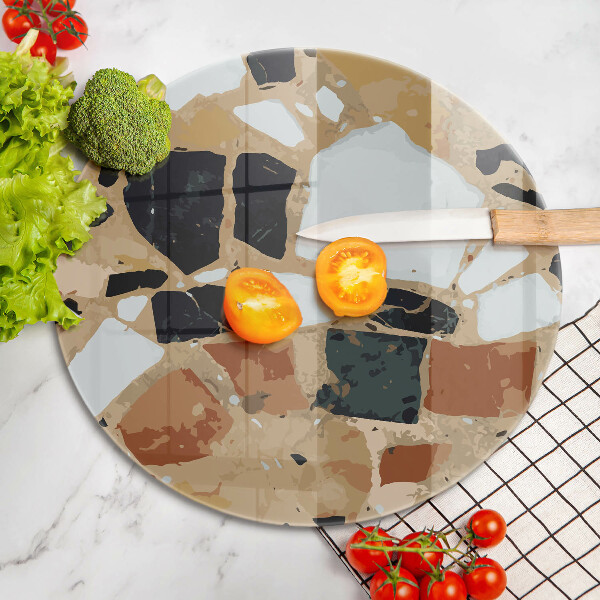 Tábua cozinha Lajes de pedra decorativas