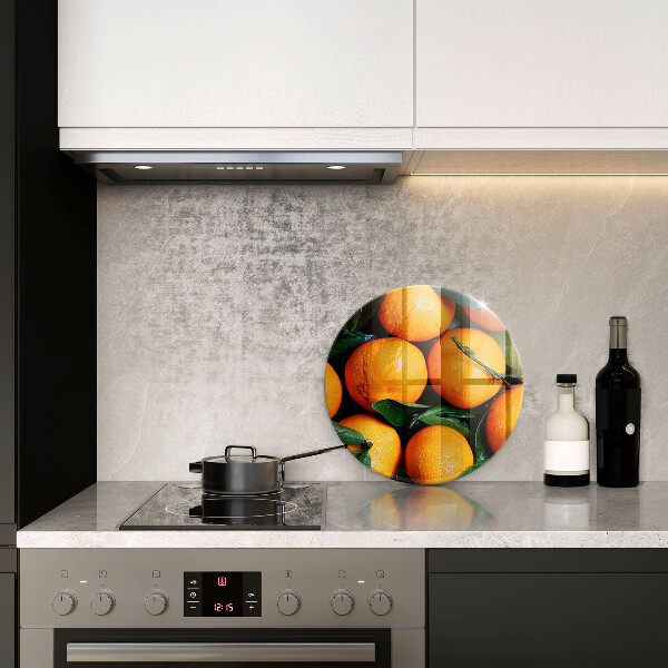 Tábua de vidro Laranjas de frutas