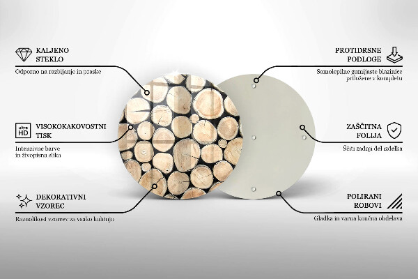 Tábua de corte Troncos de árvores de madeira