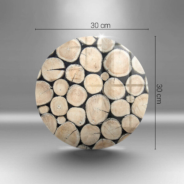 Tábua de corte Troncos de árvores de madeira