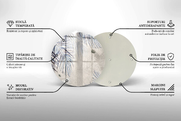 Tábua de cortar Folhas sutis