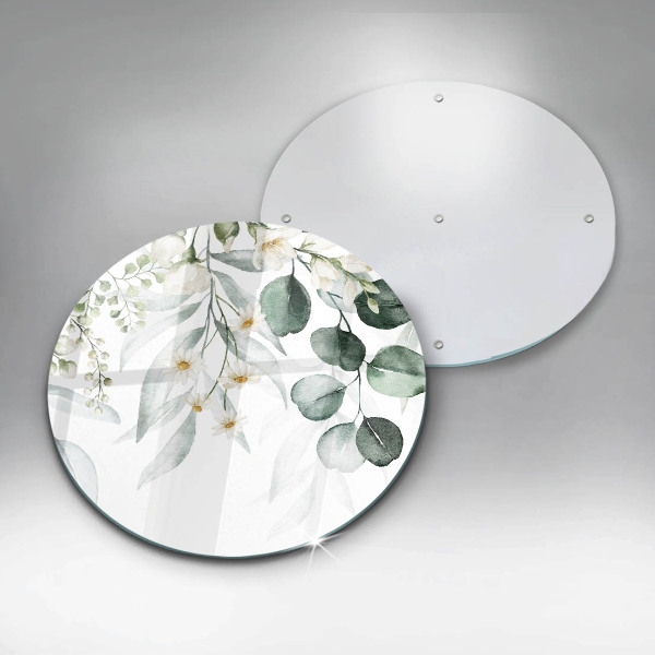 Tábua de cortar Plantas em aquarela