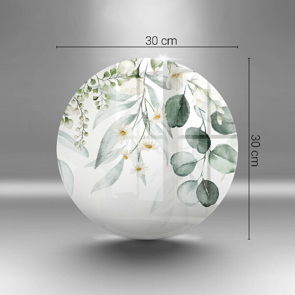 Tábua de cortar Plantas em aquarela