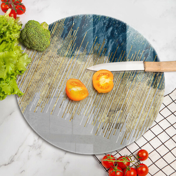 Tábua de cortar alimentos Abstração do designer