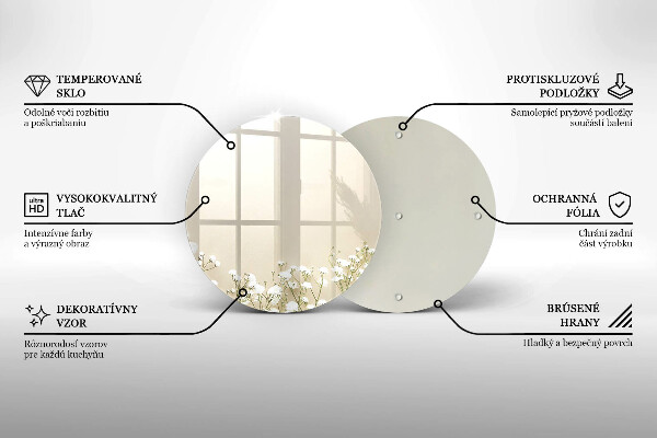 Tábua para corte Flores boho de Gypsophila