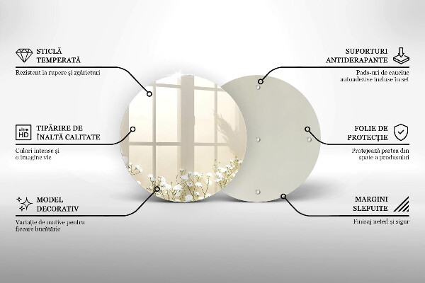 Tábua para corte Flores boho de Gypsophila