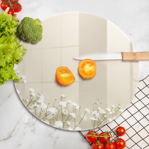 Tábua para corte Flores boho de Gypsophila