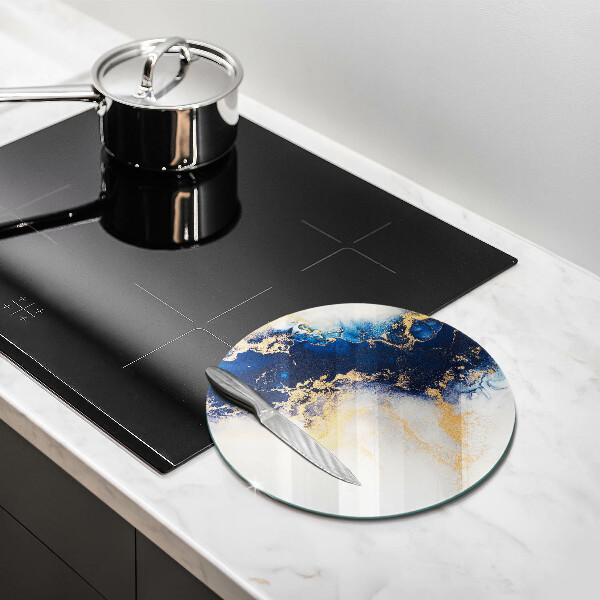 Tábua cozinha Abstração com azul