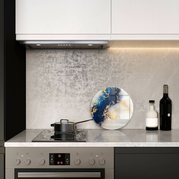 Tábua cozinha Abstração com azul