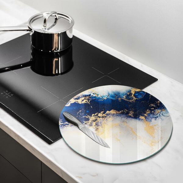 Tábua cozinha Abstração com azul