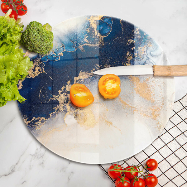 Tábua cozinha Abstração com azul