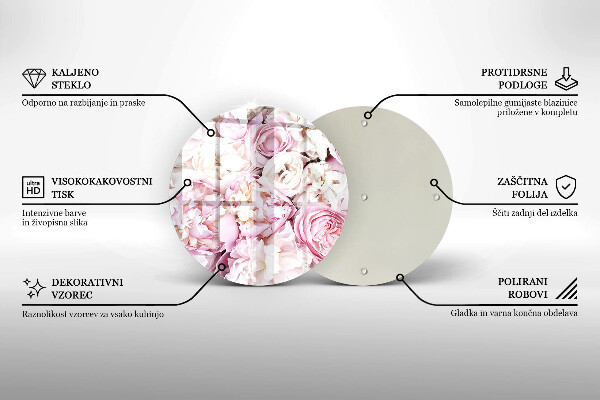 Tábua de corte Buquê de peônias