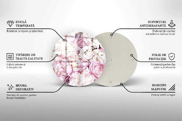 Tábua de corte Buquê de peônias