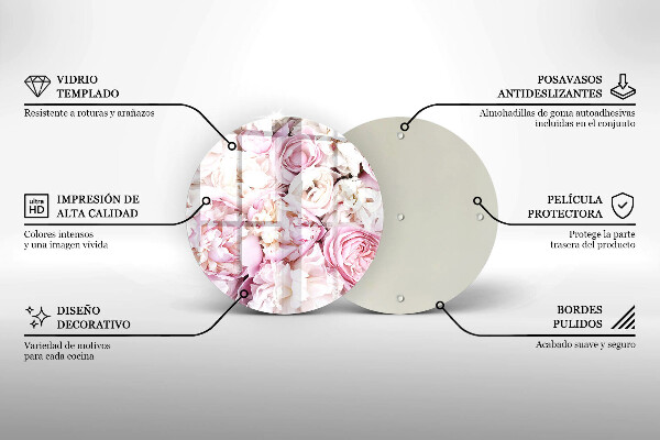 Tábua de corte Buquê de peônias