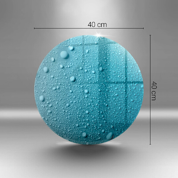 Tábua de cortar Gotas de água