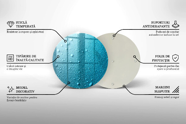 Tábua de cortar Gotas de água