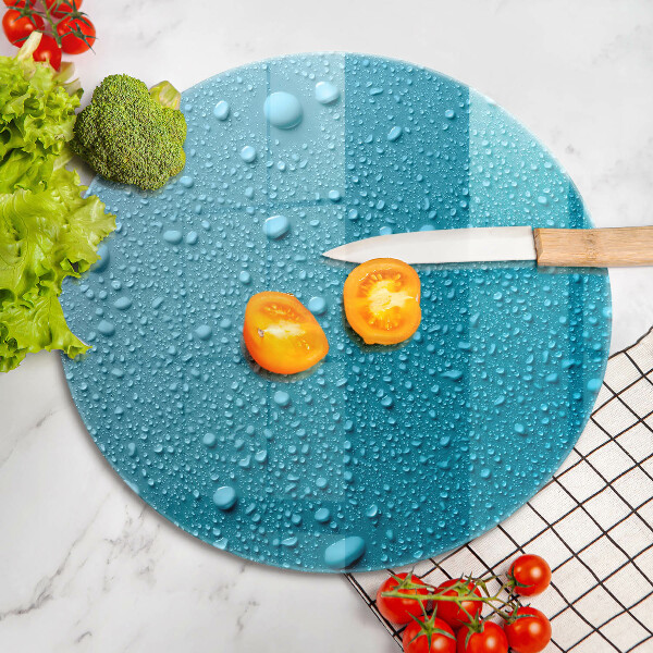 Tábua de cortar Gotas de água