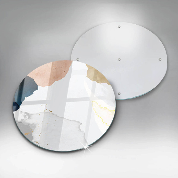 Tábua de cortar alimentos Manchas abstratas