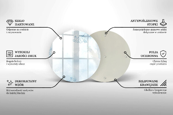 Tábua de corte Fundo delicado