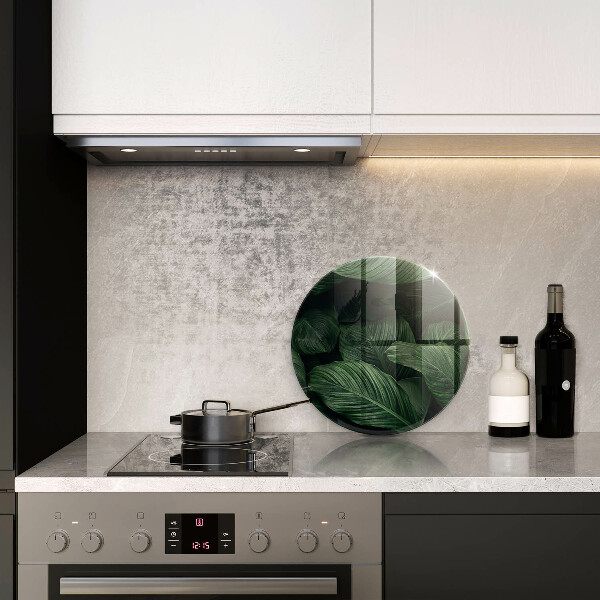 Tábua para corte Folhas escuras