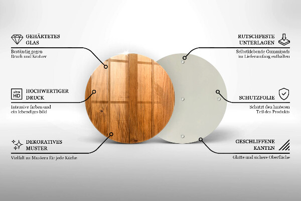 Tábua para cozinha Tábuas de madeira