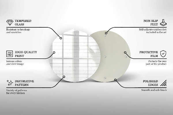 Tábua de corte Quadros de luz modernos