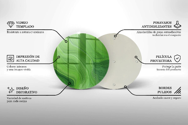 Tábua de cortar alimentos Textura abstrata