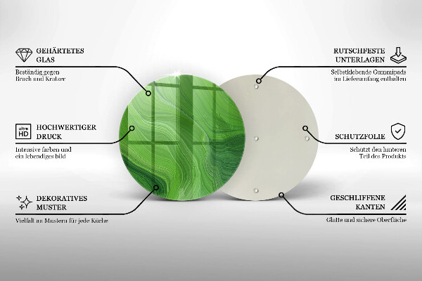 Tábua de cortar alimentos Textura abstrata