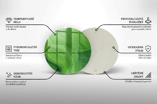 Tábua de cortar alimentos Textura abstrata