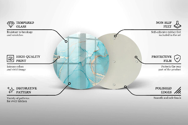 Tábua para corte Pedra abstrata