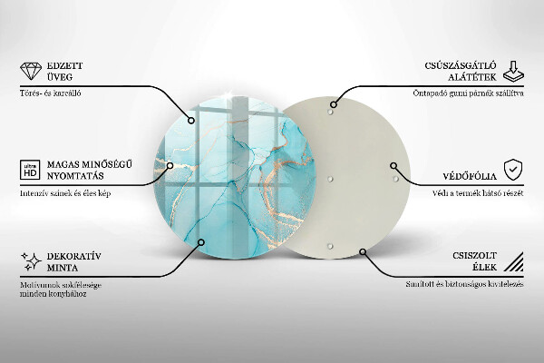 Tábua para corte Pedra abstrata