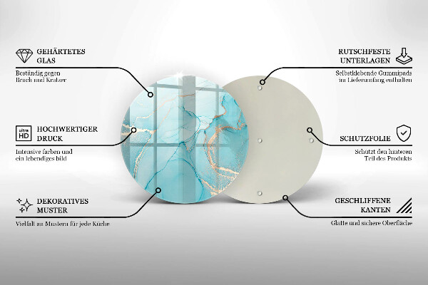 Tábua para corte Pedra abstrata