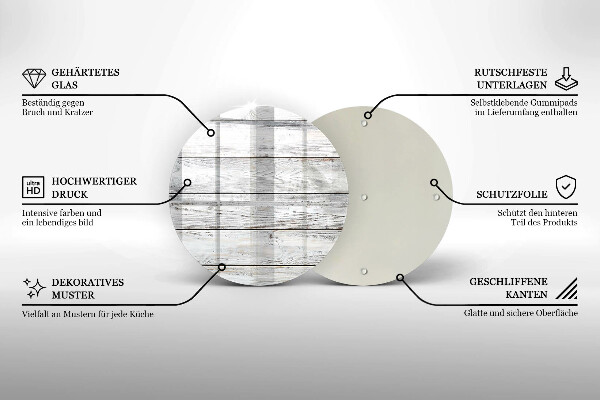 Tábua para cozinha Tábuas de madeira leves