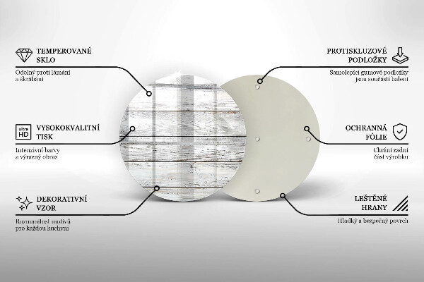 Tábua para cozinha Tábuas de madeira leves