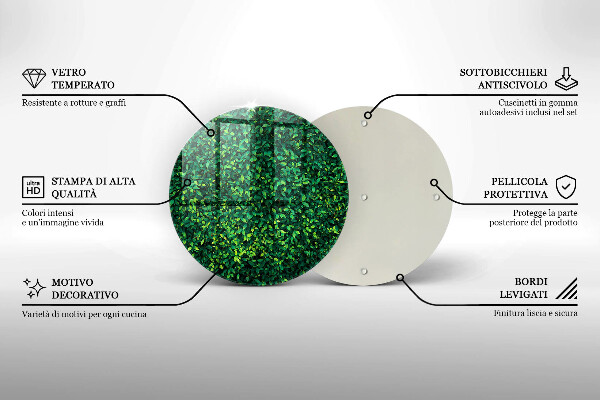 Tábua de corte Planta com folhas pequenas