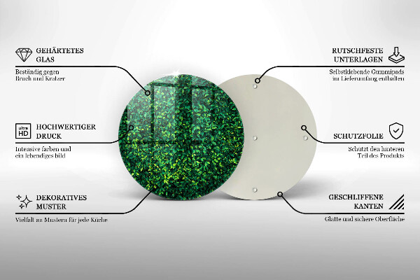 Tábua de corte Planta com folhas pequenas