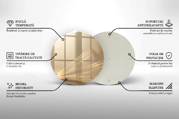 Tábua de cortar Abstração moderna