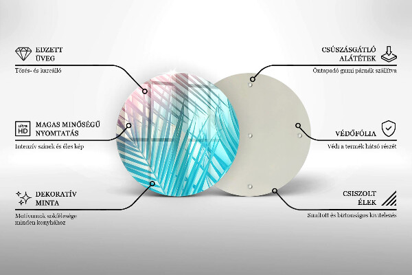 Tábua cozinha Folhas pastéis
