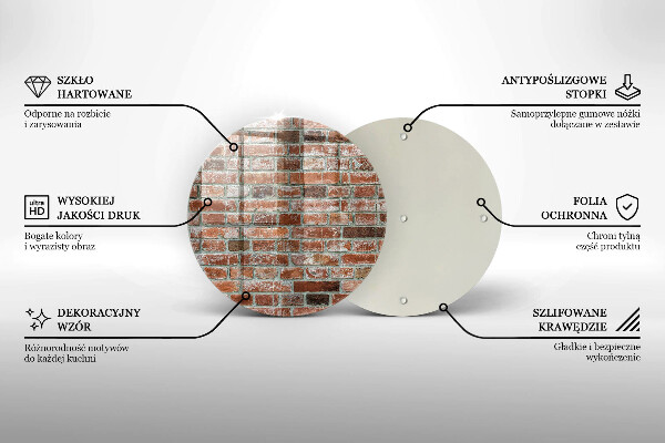 Tábua de corte Parede de tijolos antigos