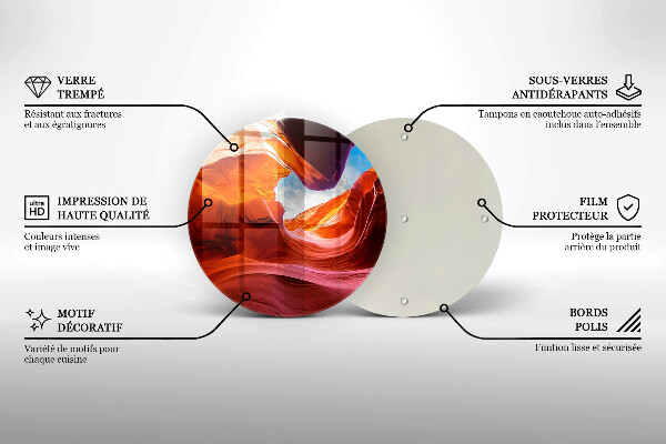 Tábua corte Paisagem rochosa do cânion