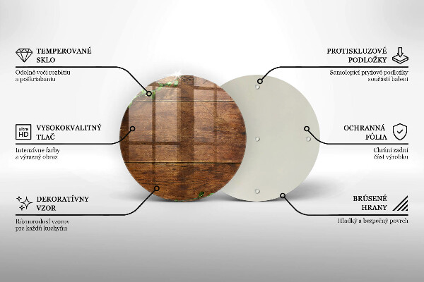 Tábua de vidro Tábuas e folhas de madeira